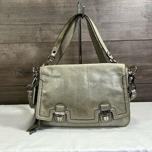 COACH Purse Grey Limited Ed.17925 Poppy Crossbody